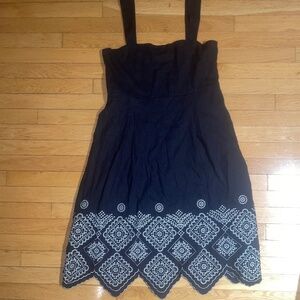 Women’s Halston Linen Sleeveless Dress